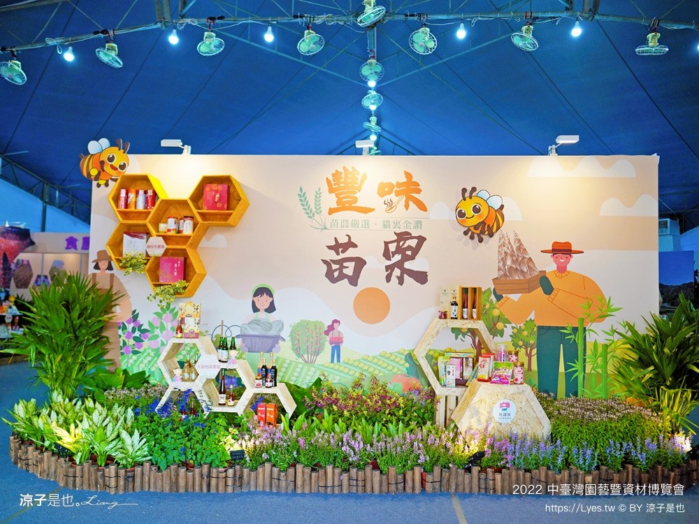 2022中臺灣 氣墊遊戲區 溜滑梯戲水池 農產品展售 美食小吃