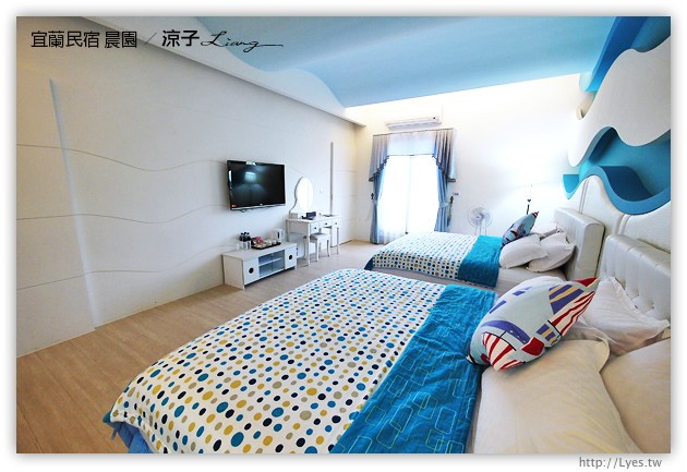 宜蘭民宿-晨園民宿-靠近傳藝中心，每間房都有陽台可以放空的宜蘭民宿
