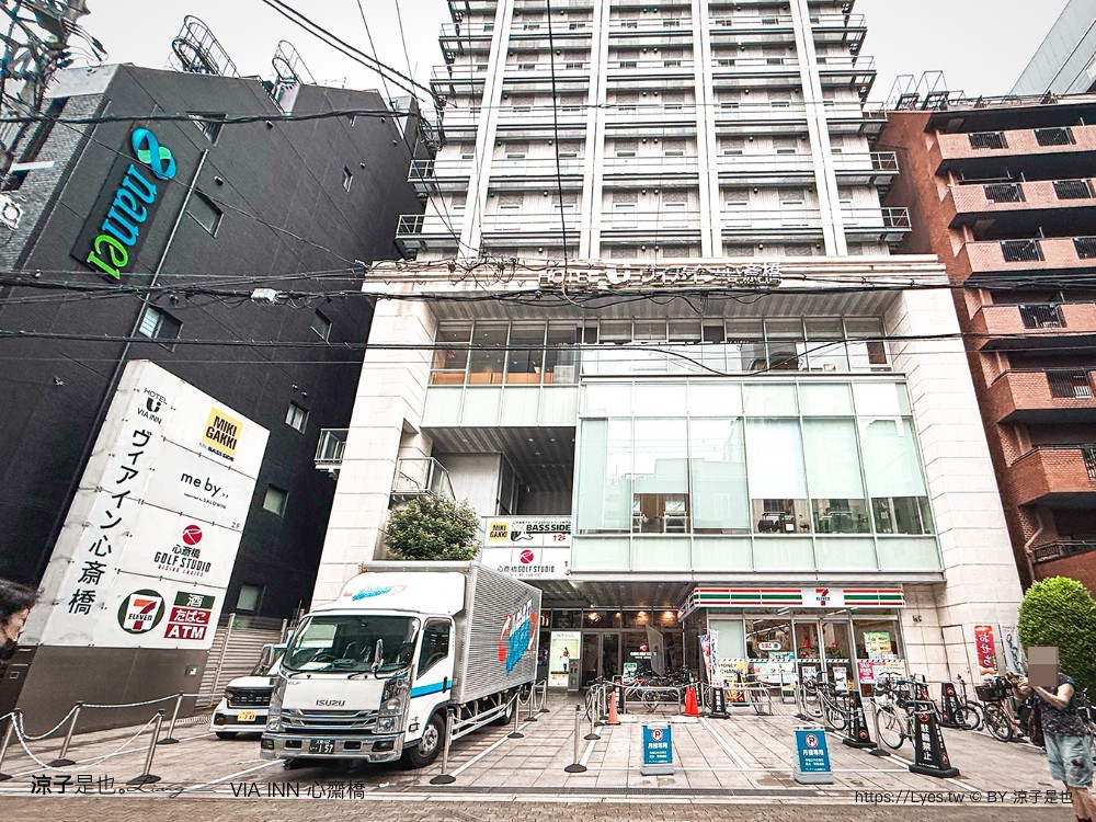 心齋橋 via inn shinsaibashi 大阪住宿推薦 心齋橋飯店推薦 711 道頓堀 難波住宿 維亞酒店 小孩入住免費