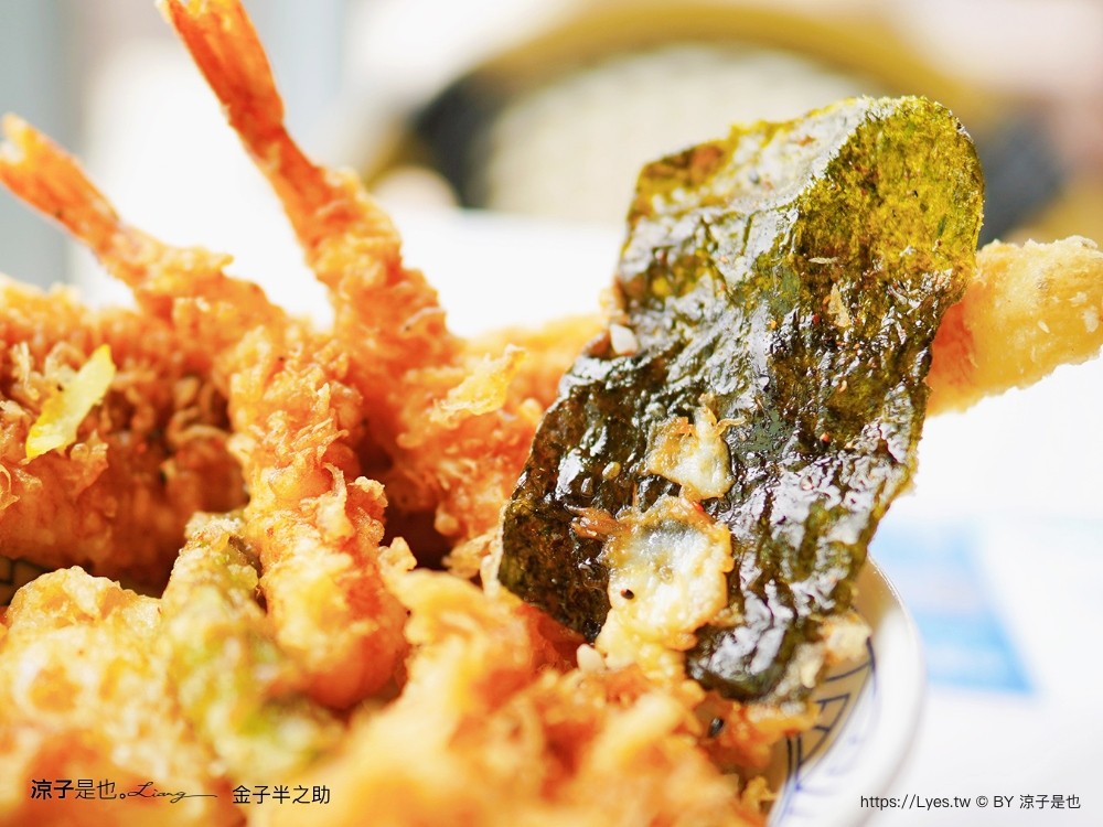 金子半之助 菜單 台中三井 lalaport 北館美食街 東京人氣天丼專門店 炸蝦 日本職人 美食餐廳 日本職人 美食餐廳