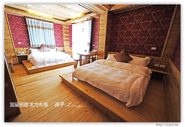 宜蘭民宿-北方札特(古堡館房間篇)-充滿木頭香氣的宜蘭城堡民宿