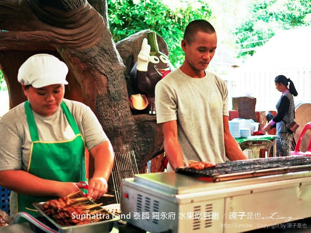suphattra land 泰國 羅勇府 水果吃到飽