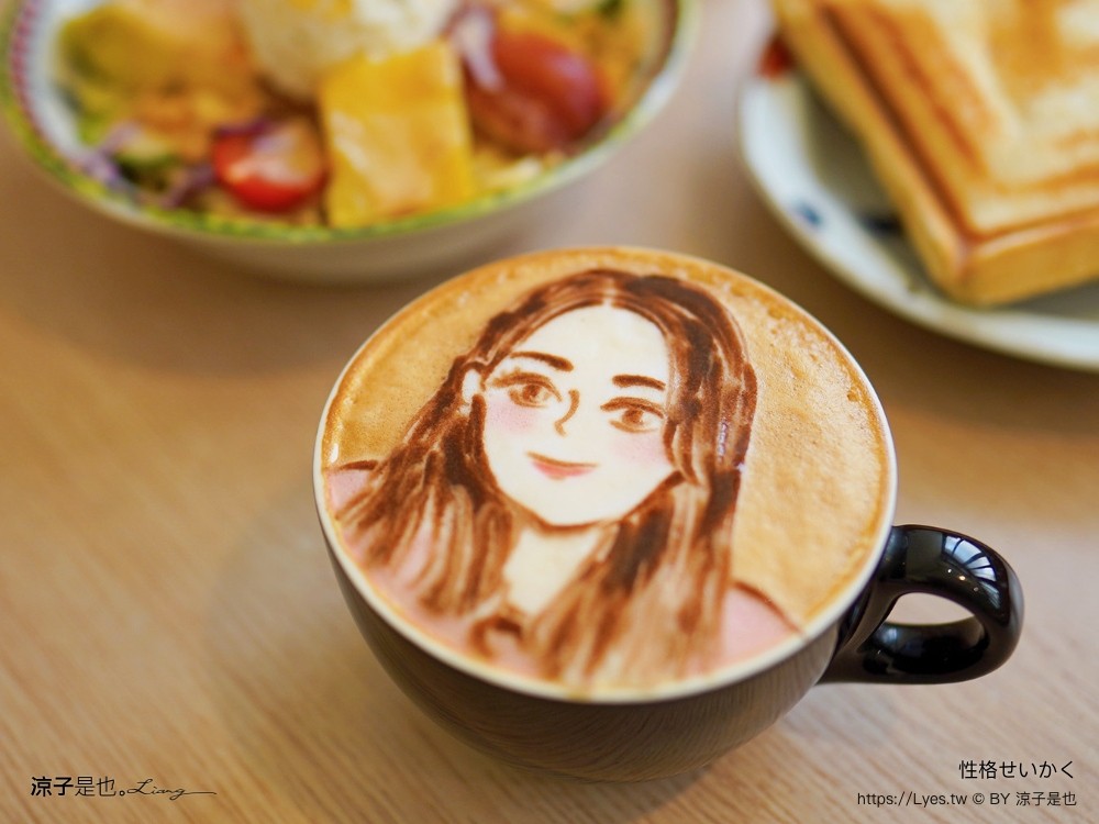 性格 菜單 台南早午餐推薦 彩繪拉花 台南咖啡館 火車站美食餐廳 日式老宅 必吃推薦 性格せいかく