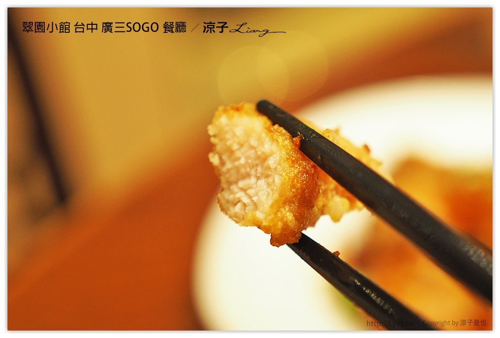 翠園小館 台中 廣三SOGO 餐廳 - 涼子是也 blog
