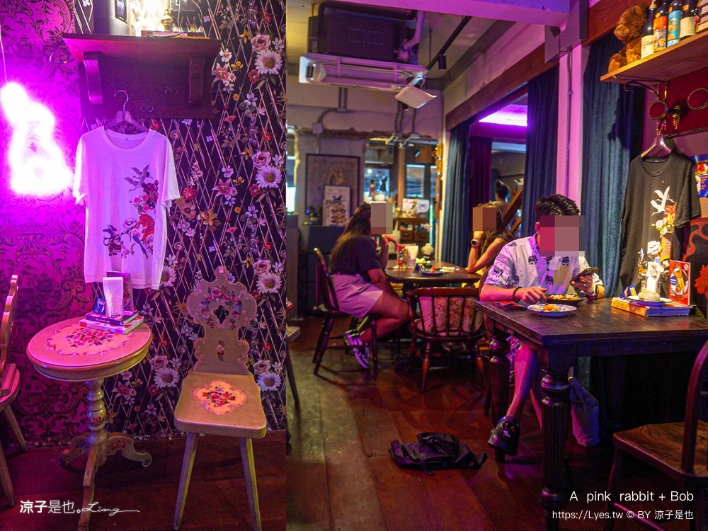 a pink rabbit bob 曼谷甜點 泰國 紅絲絨蛋糕 曼谷咖啡館 ega lab 嵩越路景點 曼谷下午茶推薦
