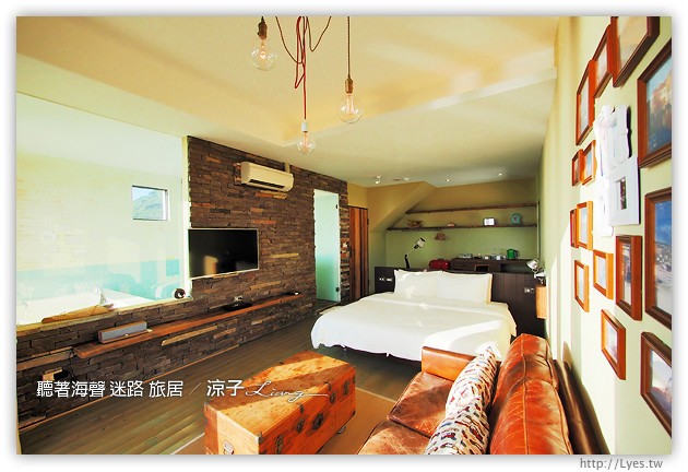 墾丁民宿-聽著海聲 迷路 旅居-躺在床上就可以看海的墾丁住宿