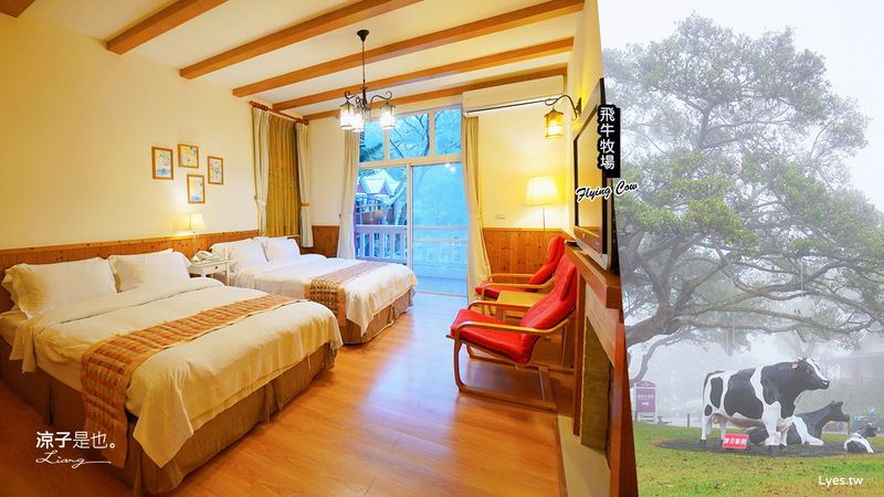【苗栗】飛牛牧場 兩天一夜住宿體驗 早餐x牧場原墅四人房型x門票優惠x親子DIYx擠牛奶x餵羊 苗栗親子旅遊推薦