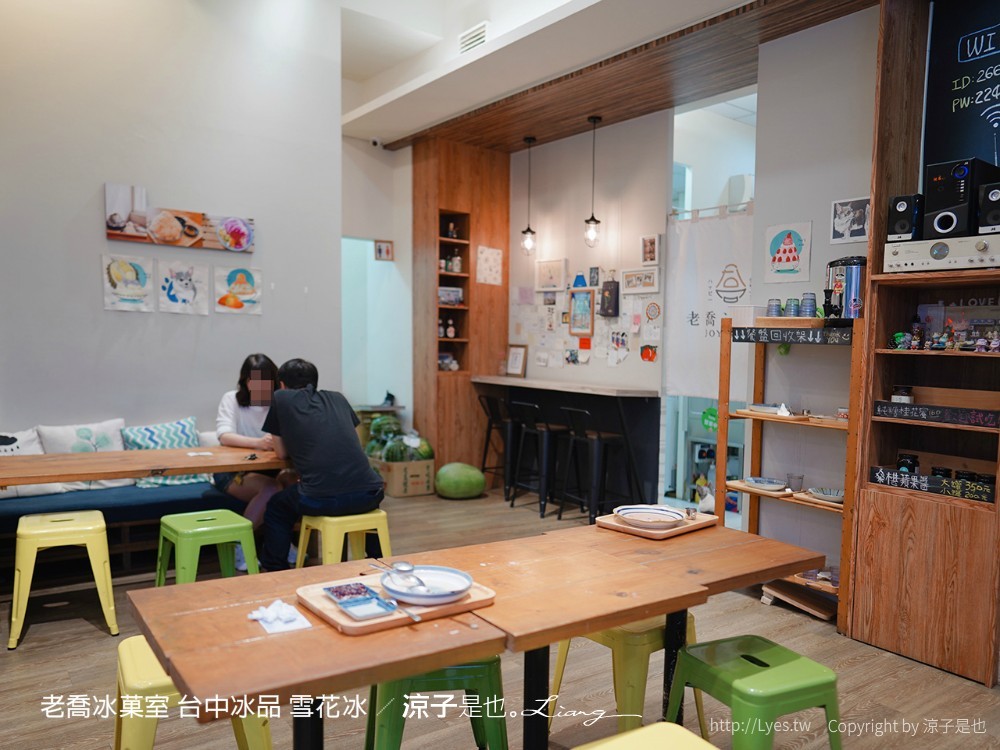 老喬冰菓室 台中冰品 雪花冰