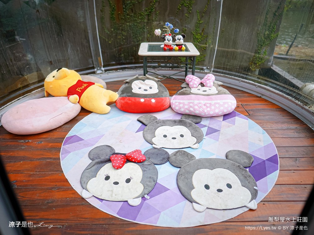 鳳梨屋水上莊園 宜蘭景點 一日遊 鳳梨屋門票 戲水池 動物園 水豚君 網美景點 水簾鞦韆 鳳梨泳池 餵羊 宜蘭豪華懶人露營 Villa 網美景點