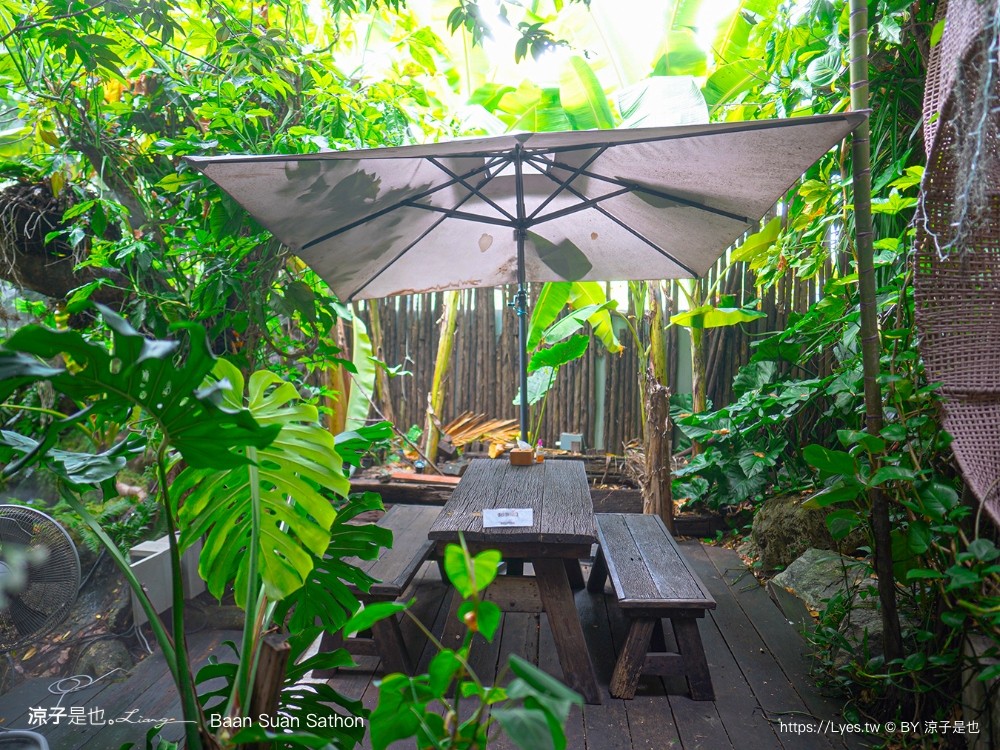 Baan Suan Sathon 泰國曼谷 森林系餐廳 推薦 泰式料理 網美風 交通 下午茶