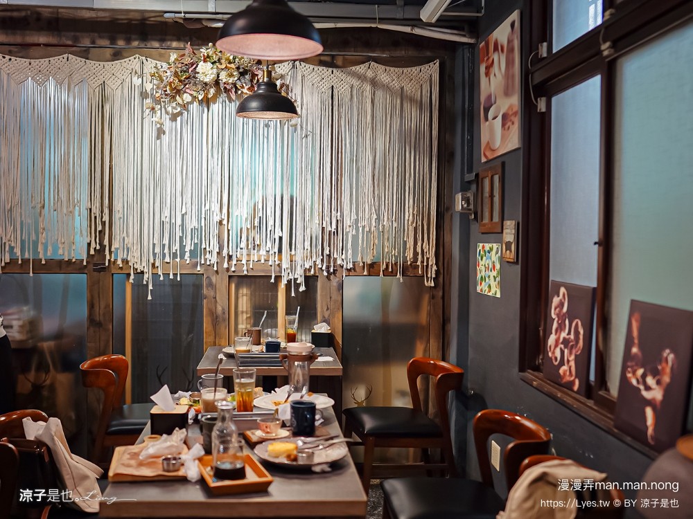 漫漫弄 菜單 台南南區美食 台南咖啡館 老宅餐廳 早午餐 義大利麵 漢堡 下午茶