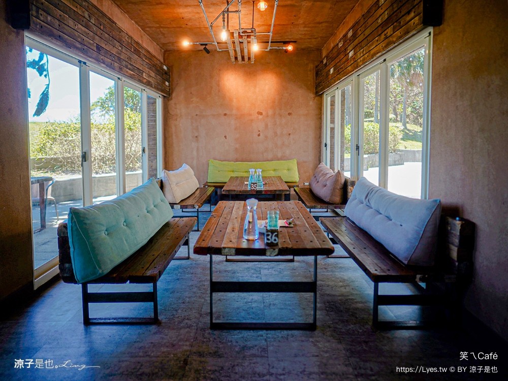 笑ㄟcafe 菜單 宜蘭海景 咖啡廳 pizza 宜蘭景觀餐廳 蘇澳 夜景