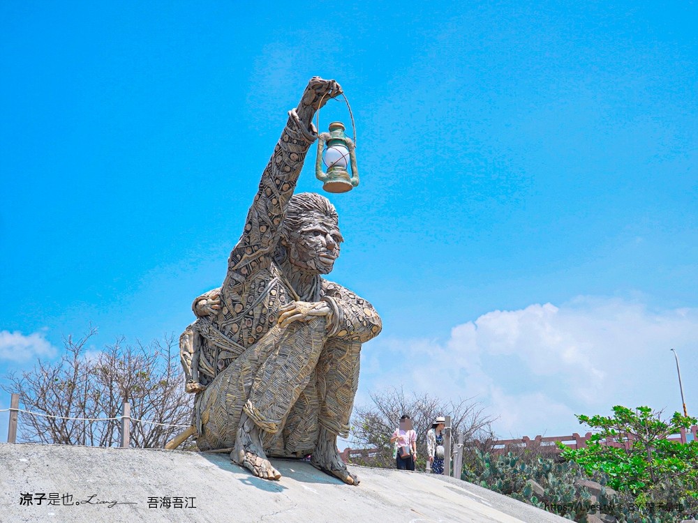 台南景點 七彩同心圓迷宮 台江阿嬤 ig打卡 開江紀 台江國家公園 鹿耳門 台南地景藝術 台江建庄二百年 美麗的蛻變