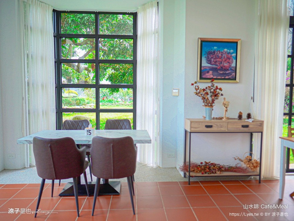 山水啡 菜單 台中新社餐廳 庭院景觀咖啡館 輕食 簡餐 咖啡館 下午茶 寵物友善