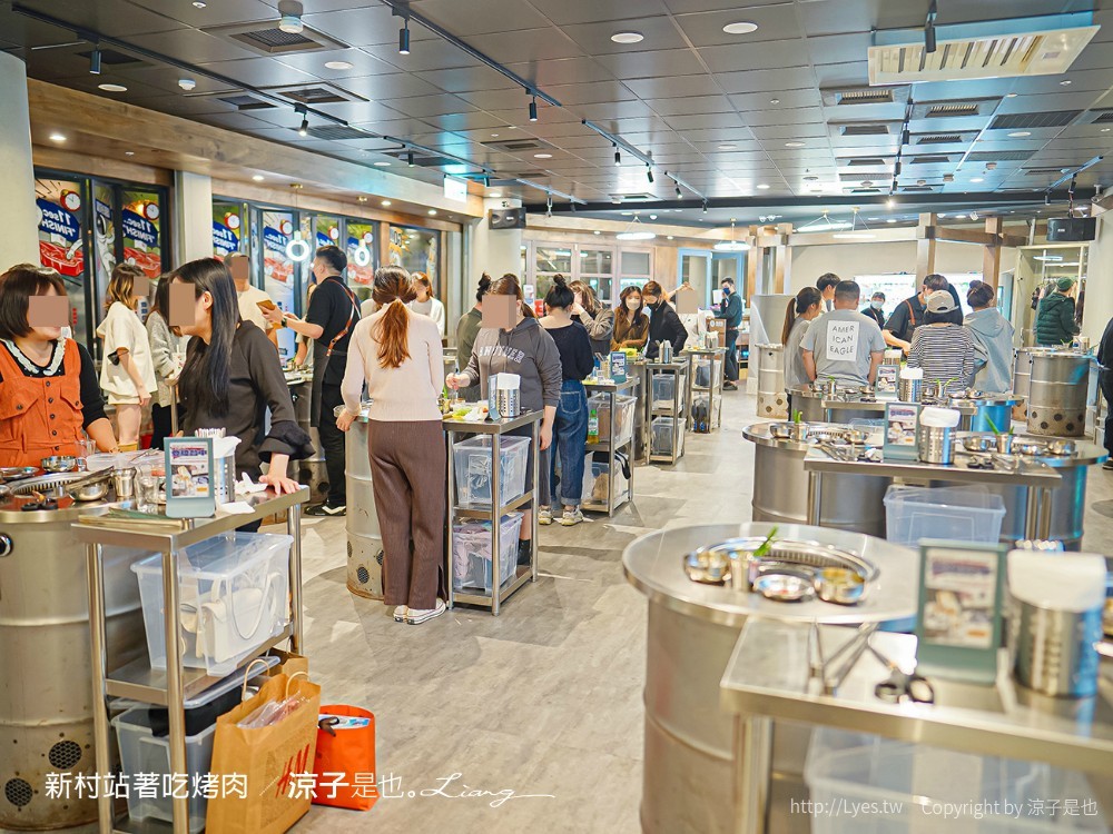 新村站著吃烤肉 台中2号店 PARK2草悟廣場美食 韓國首爾60年排隊老店 台中韓式烤肉