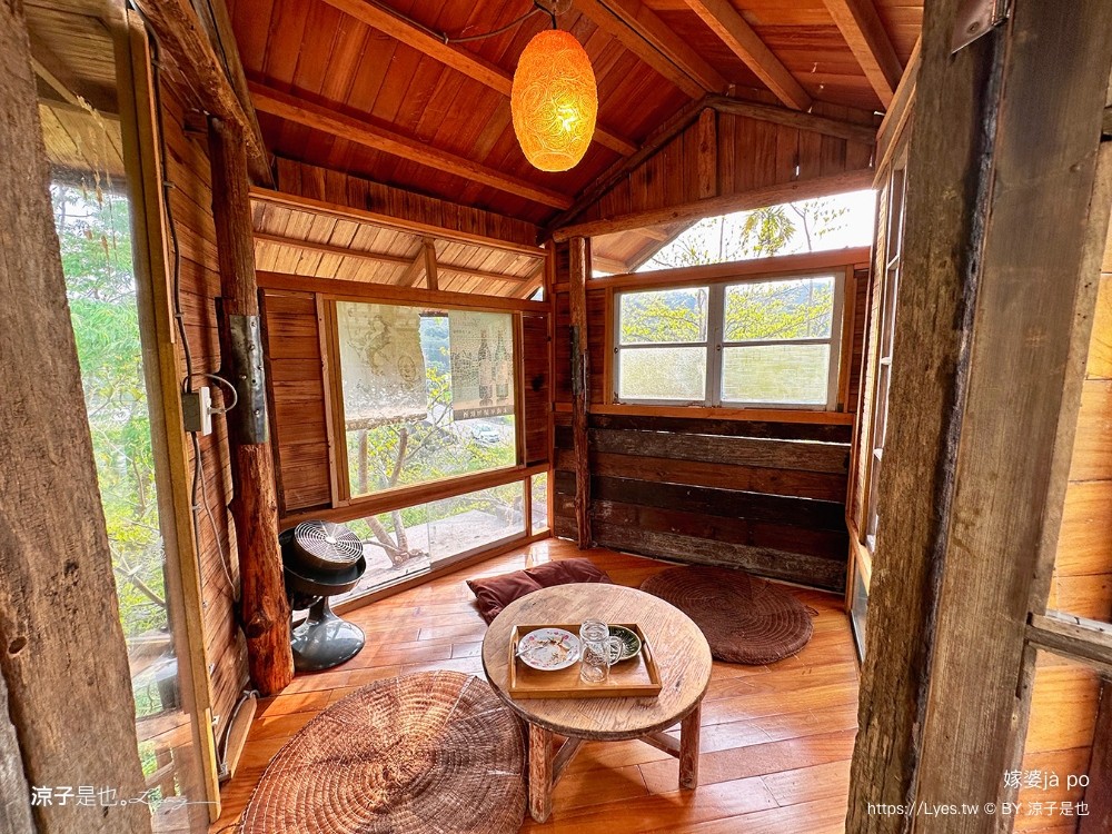 嫁婆咖啡 菜單 埔里秘境咖啡 南投森林系餐廳 樹屋 埔里庭園咖啡 蔬食 披薩 甜點