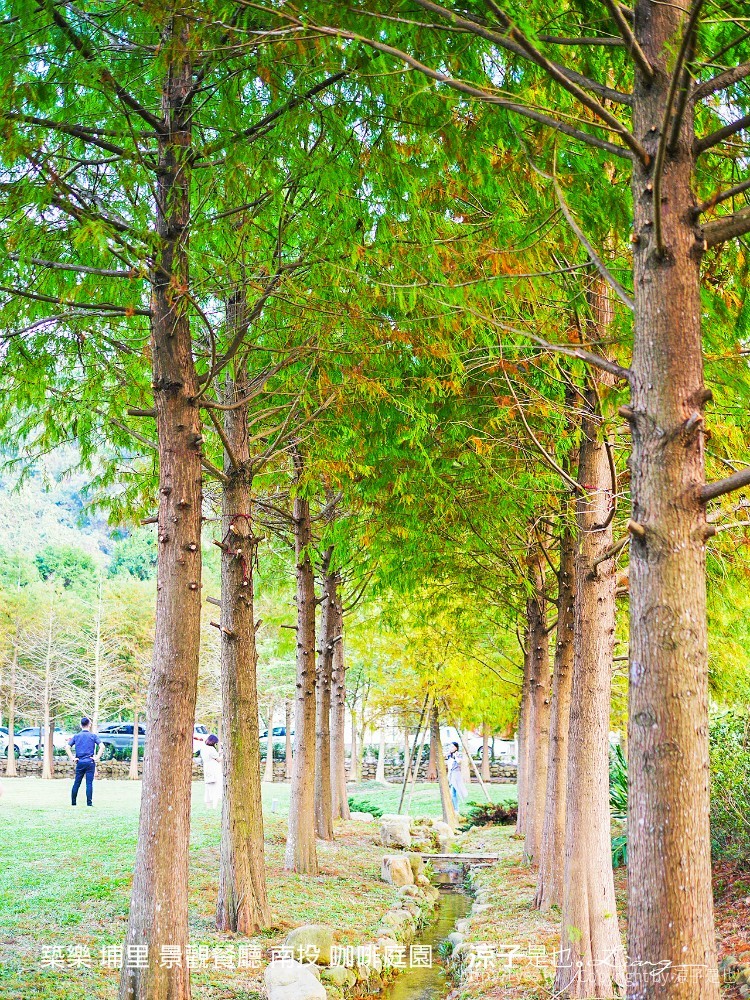 築樂 埔里 景觀餐廳 南投 咖啡庭園