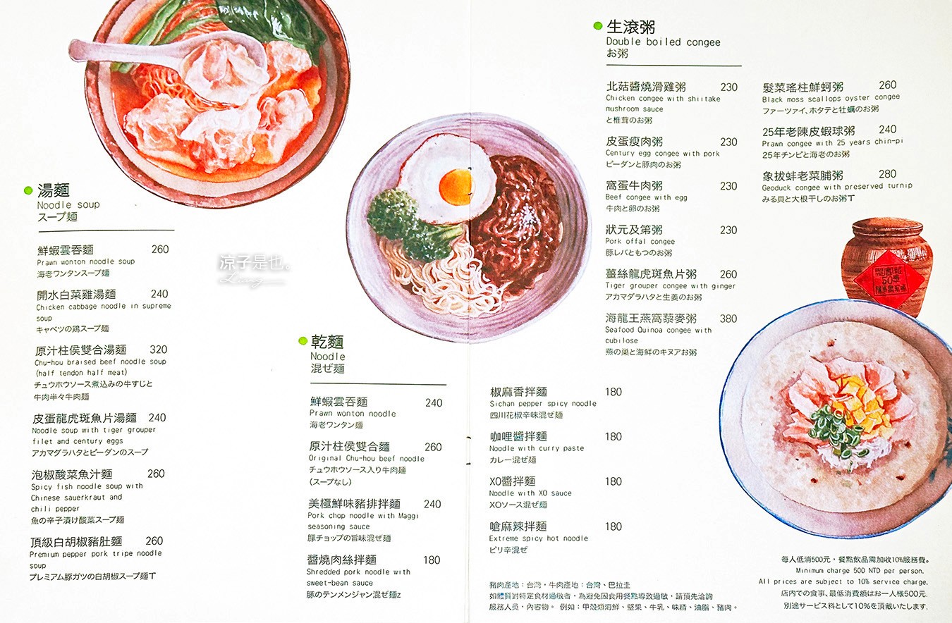 祥戎華茶餐室 菜單 台中西區美食 美術館餐廳 港式茶餐廳 文青港式料理