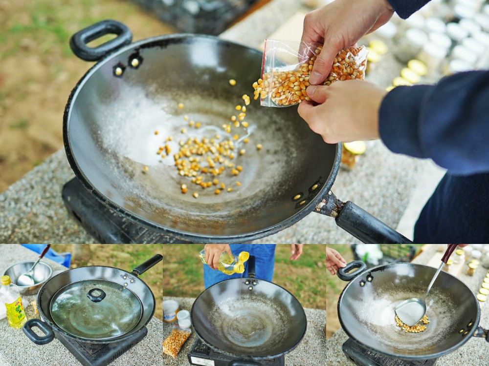 台中新社景點-布拉姆田莊 親子體驗活動 採枇杷、爆米花 DIY 、槌染、香菇娃娃體驗