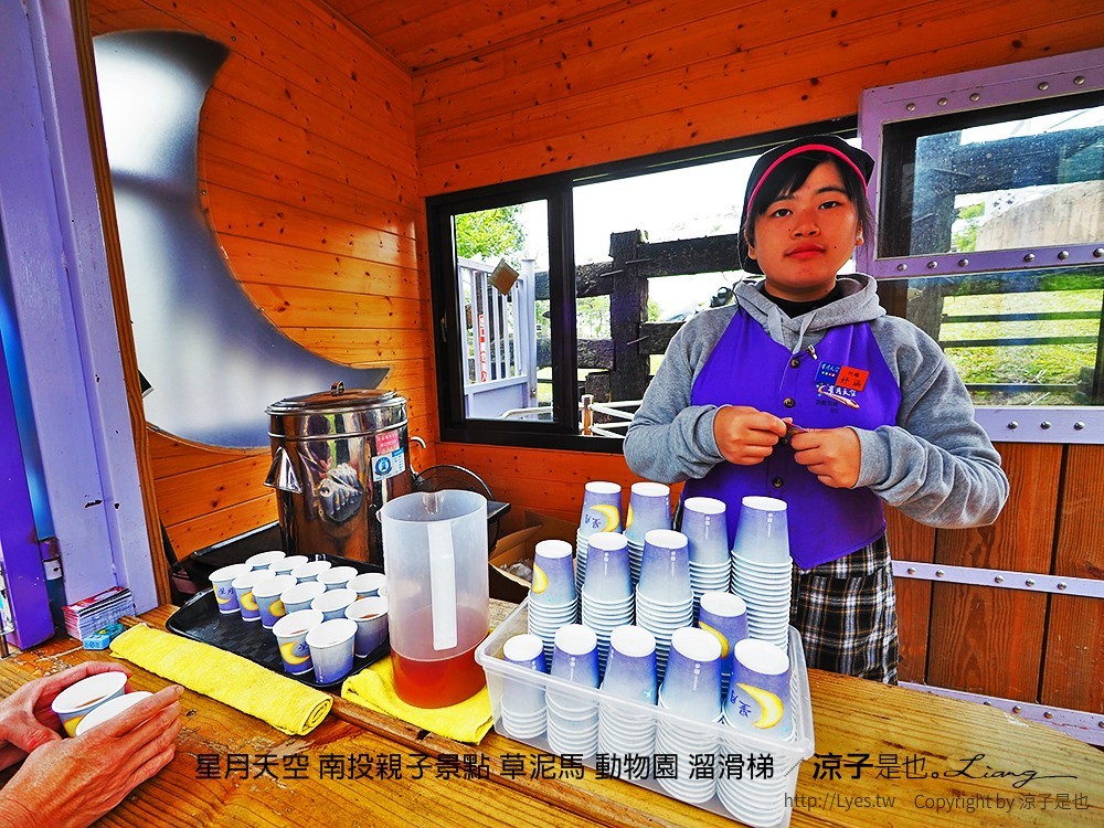星月天空 南投親子景點 草泥馬 動物園 溜滑梯