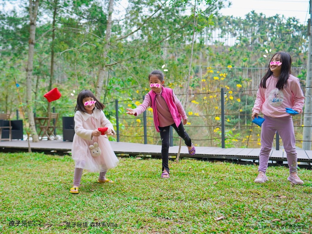 葉子祕境 南投埔里民宿 森林住宿 villa 豪華懶人露營 一泊二食 飯店 netflix disney 日月潭 早餐 晚餐