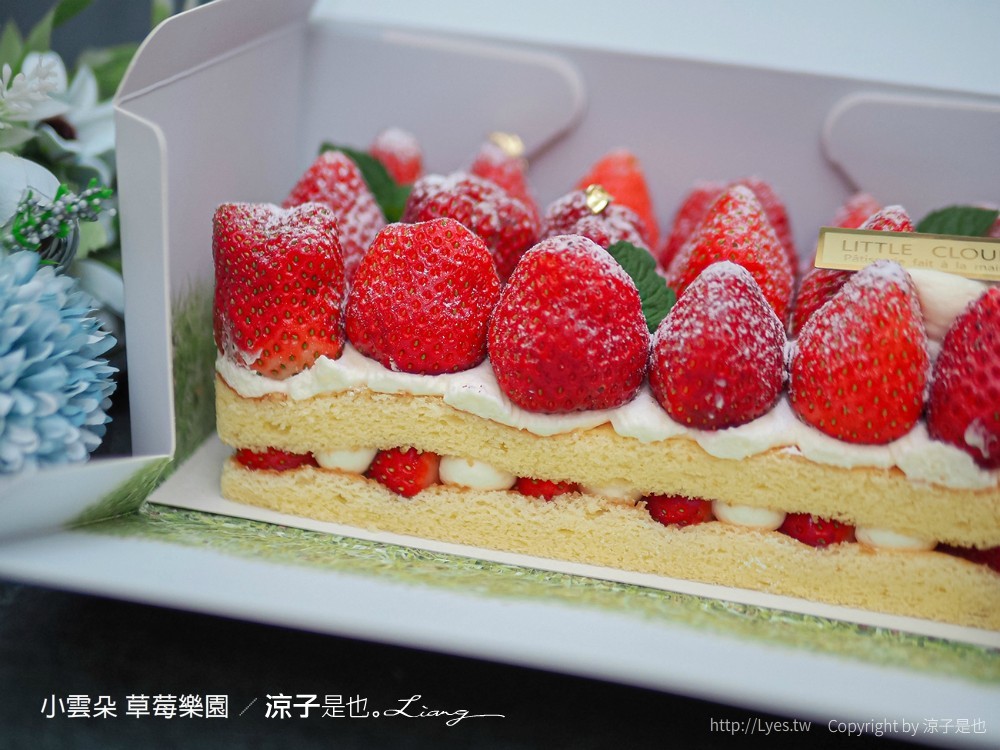 台中草莓蛋糕 小雲朵甜點工作室 預購制 草莓樂園 菜單 台中甜點下午茶