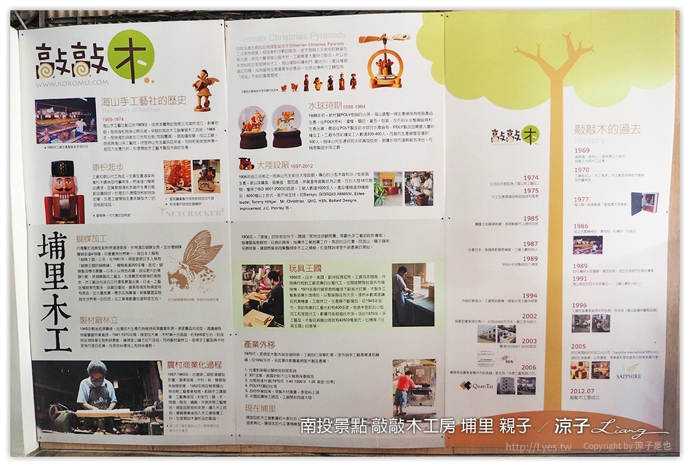 南投景點 敲敲木工房 埔里 親子 - 涼子是也 blog