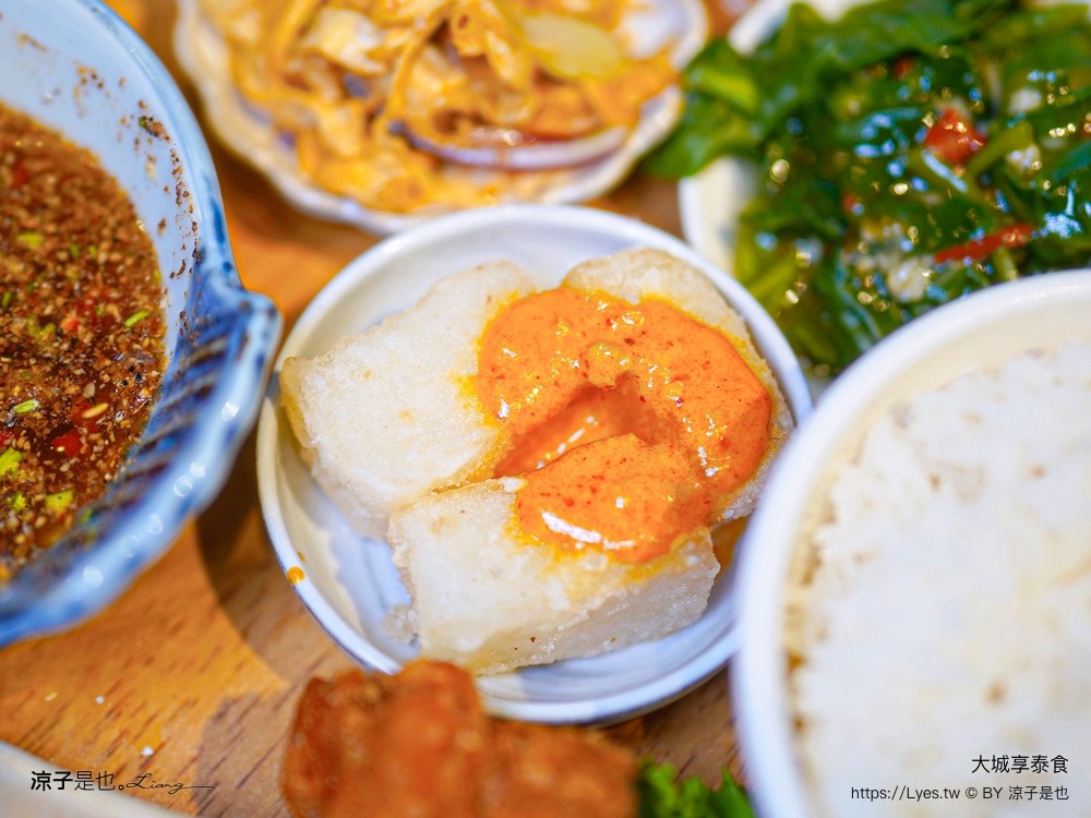 大城享泰食 菜單 台中大坑餐廳 泰式料理 個人套餐 訂位 推薦美食 壽星 外帶