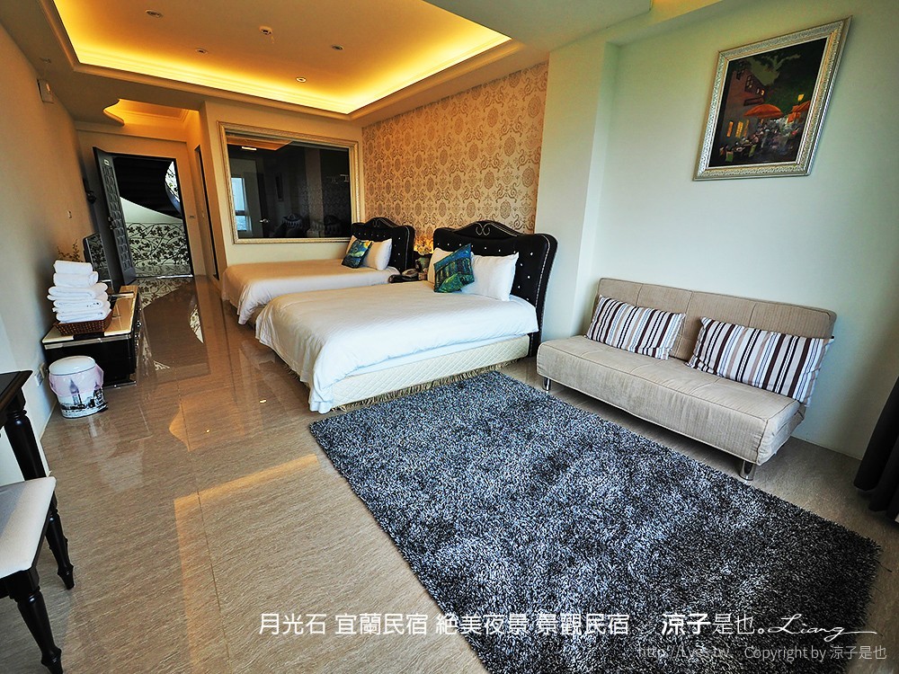 月光石 宜蘭民宿 絕美夜景 景觀民宿