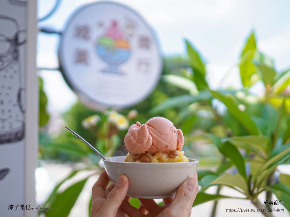 成美豐仁冰 菜單 一中街 孔廟 水果冰 豐仁冰創始店 台中手工冰淇淋 成美商行 飲料 冰沙 水餃 泡麵