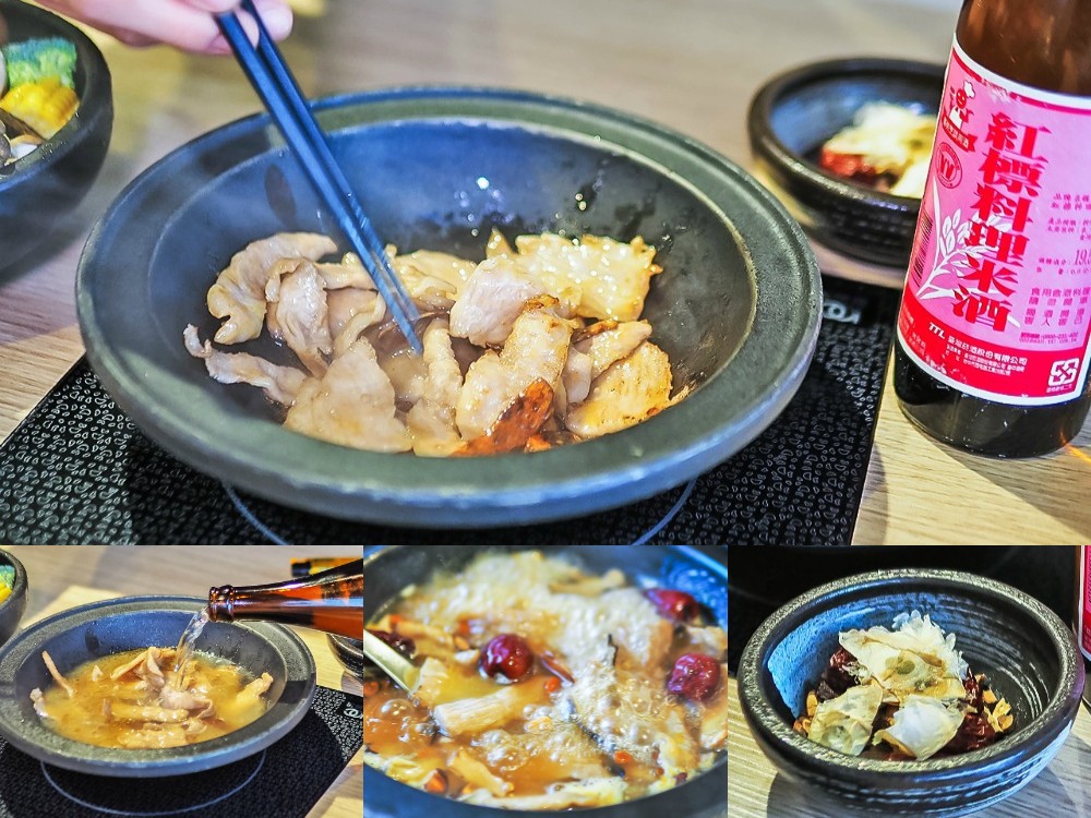 台中-嗑肉石鍋(附菜單)必吃限量單鍋王 和牛龍蝦雙拼竟然只要599!燒酒伊比利松阪豬也好吃耶 大里火鍋餐廳