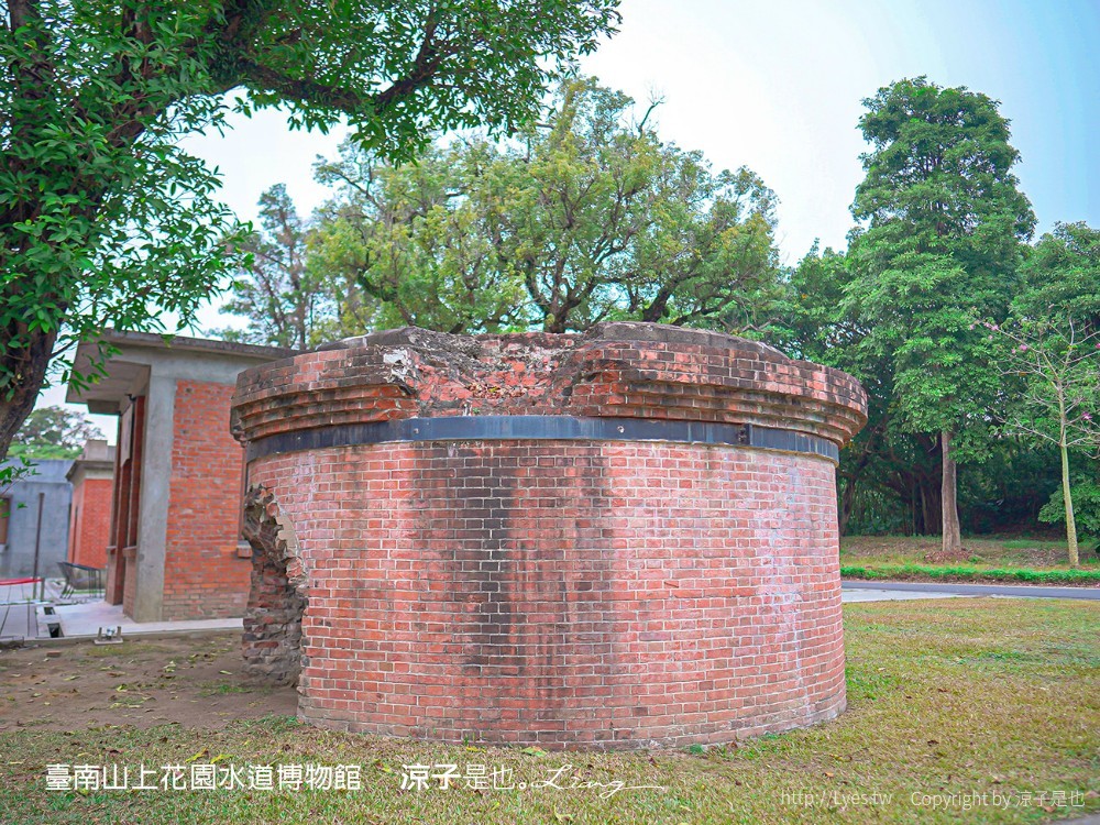 台南山上花園水道博物館 台南親子景點 門票 交通 戲水池 水道咖啡館 古堡