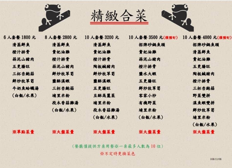 南投埔里-有水居創意餐坊(附菜單) 桃米景觀餐廳 青蛙主題庭園合菜簡餐美食