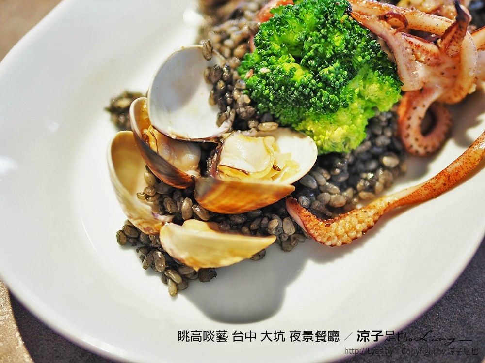 眺高啖藝 台中 大坑 夜景餐廳