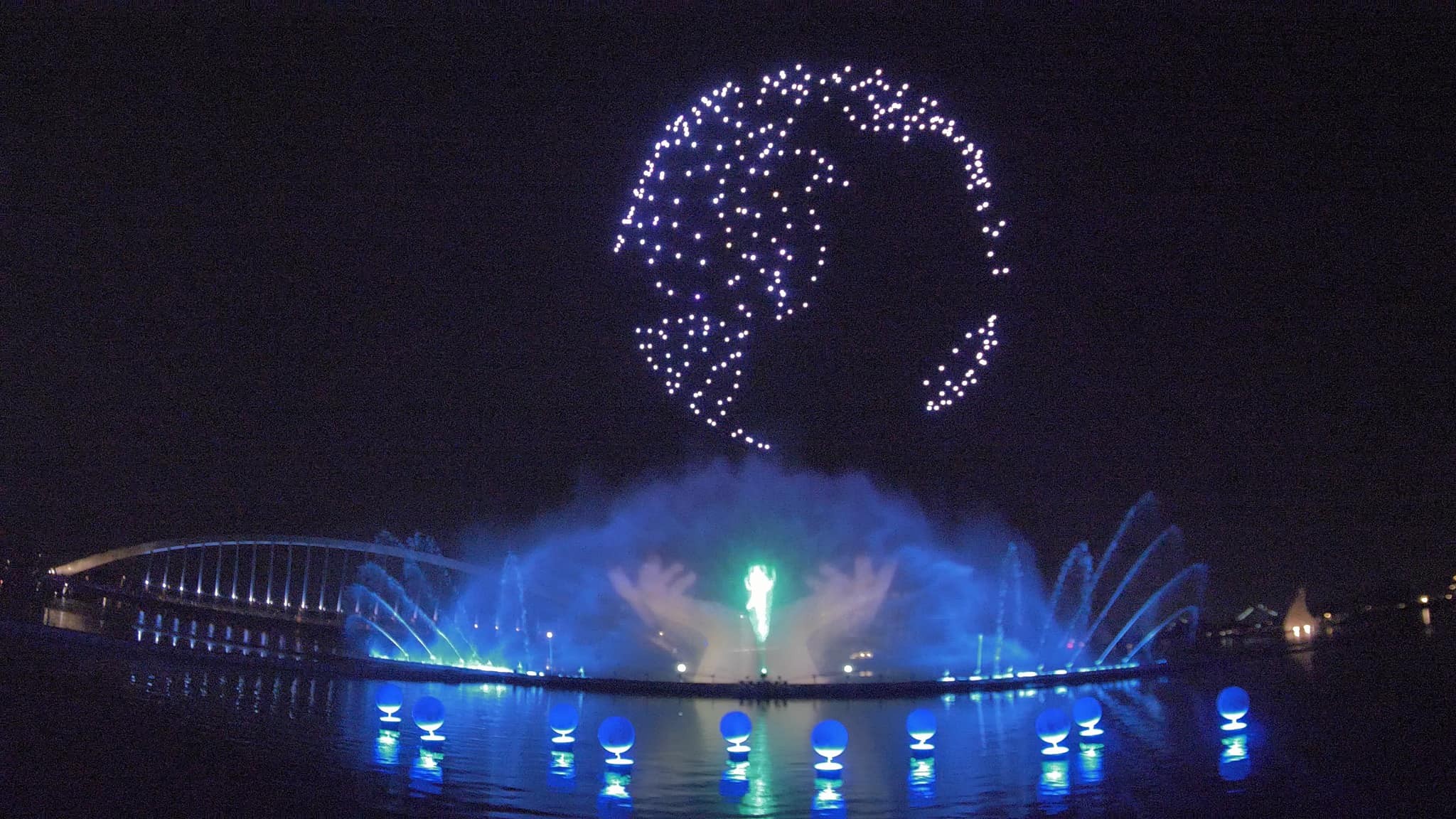 台南鹽水-2022月津港燈節(上) 鹽水車站 3 大聲光藝術展品搶先看！開幕日有無人機表演 地圖、交通、展期相關資訊