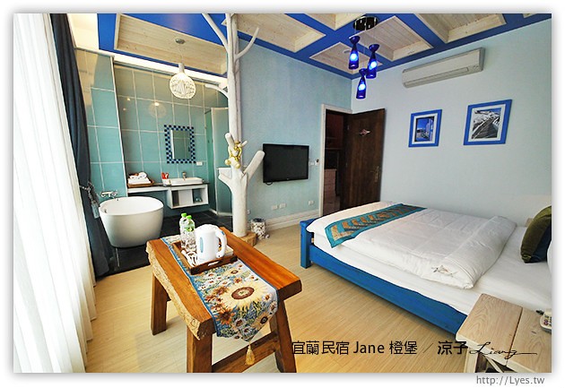 宜蘭民宿-橙堡-夢幻城堡風的宜蘭民宿(凡爾賽房型篇)