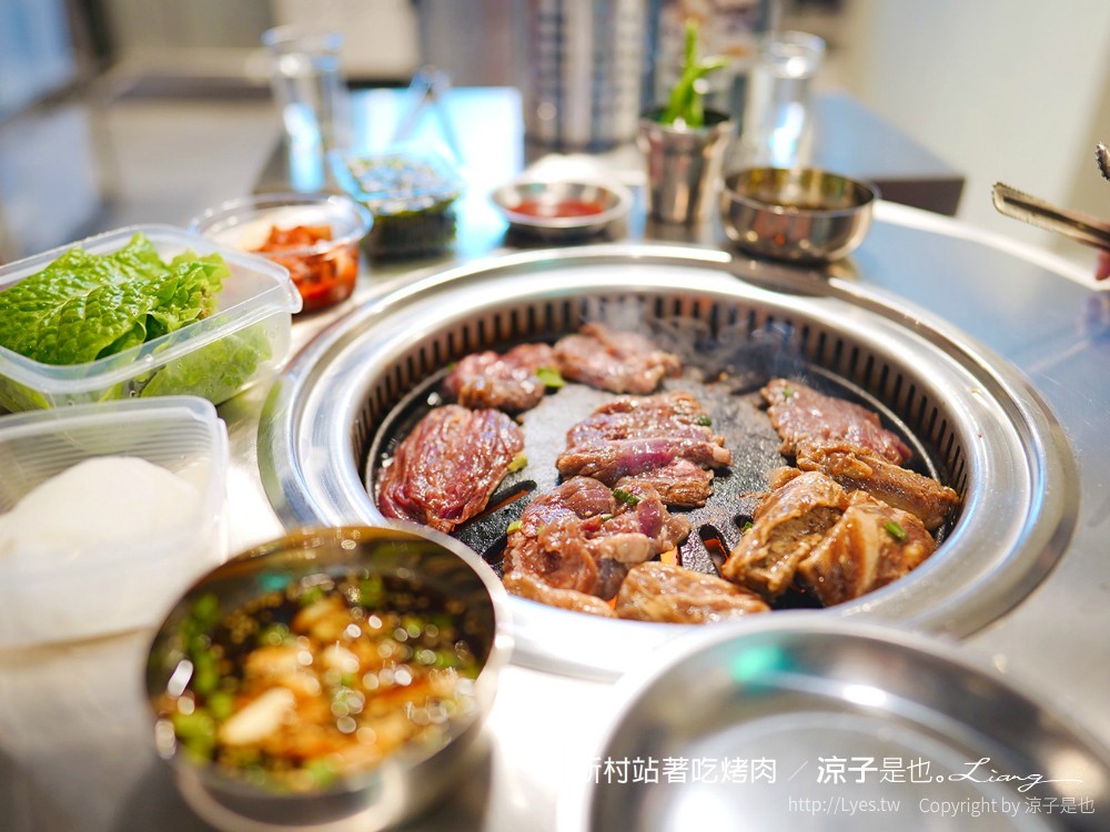 新村站著吃烤肉 台中2号店 PARK2草悟廣場美食 韓國首爾60年排隊老店 台中韓式烤肉