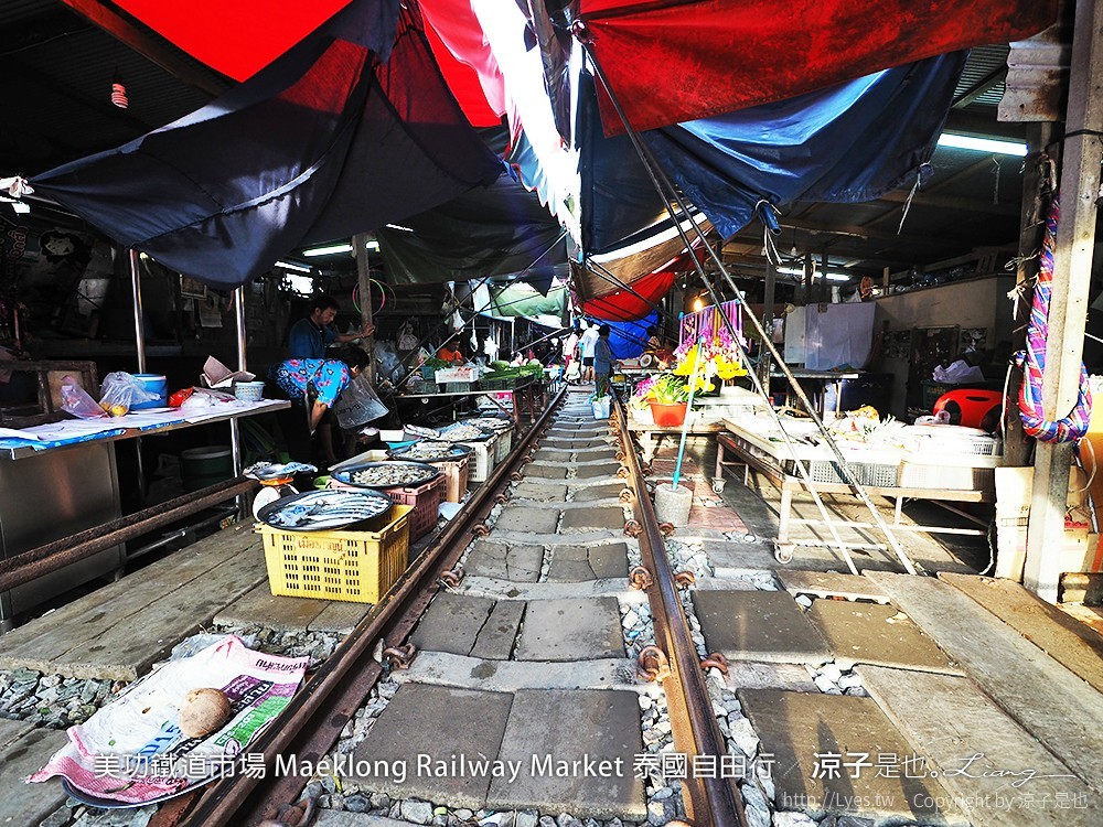 美功鐵道市場 Maeklong Railway Market 泰國自由行
