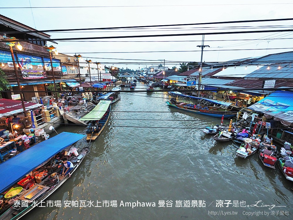 泰國 水上市場 安帕瓦水上市場 Amphawa 曼谷 旅遊景點