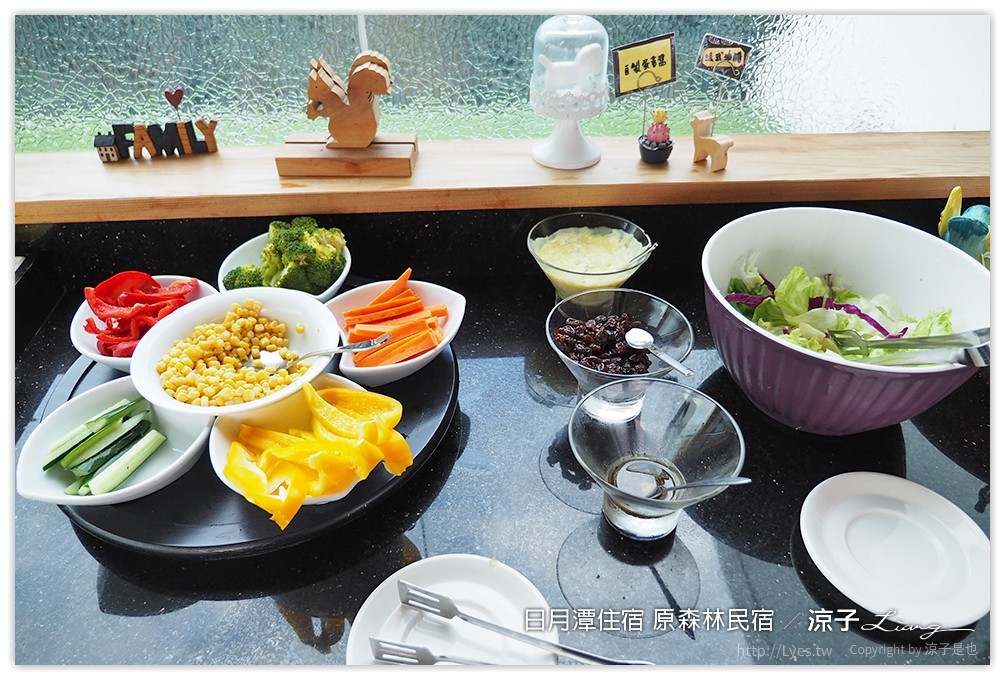 日月潭住宿-原森林民宿 有游泳池的日月潭親子民宿(環境、早餐、下午茶篇)
