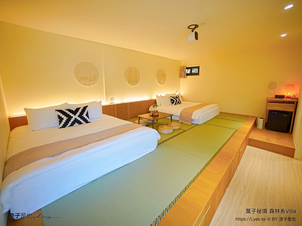 葉子祕境 南投埔里民宿 森林住宿 villa 豪華懶人露營 一泊二食 飯店 netflix disney 日月潭 早餐 晚餐