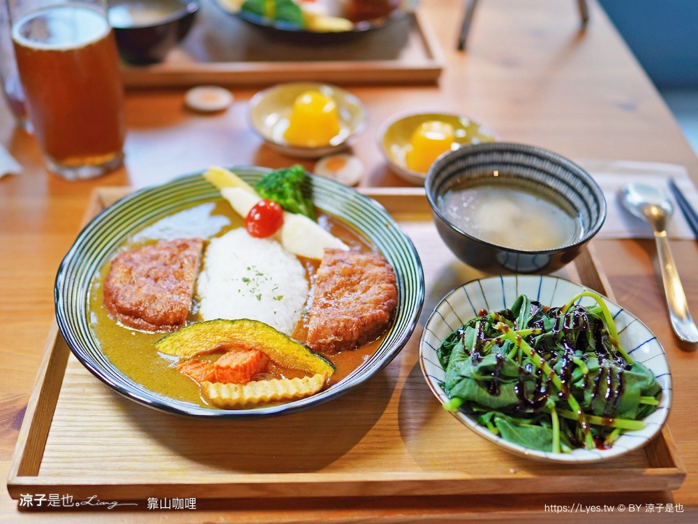 靠山咖哩 菜單 埔里美食 日式咖哩 南投小吃 埔里平價餐廳推薦 埔里景點