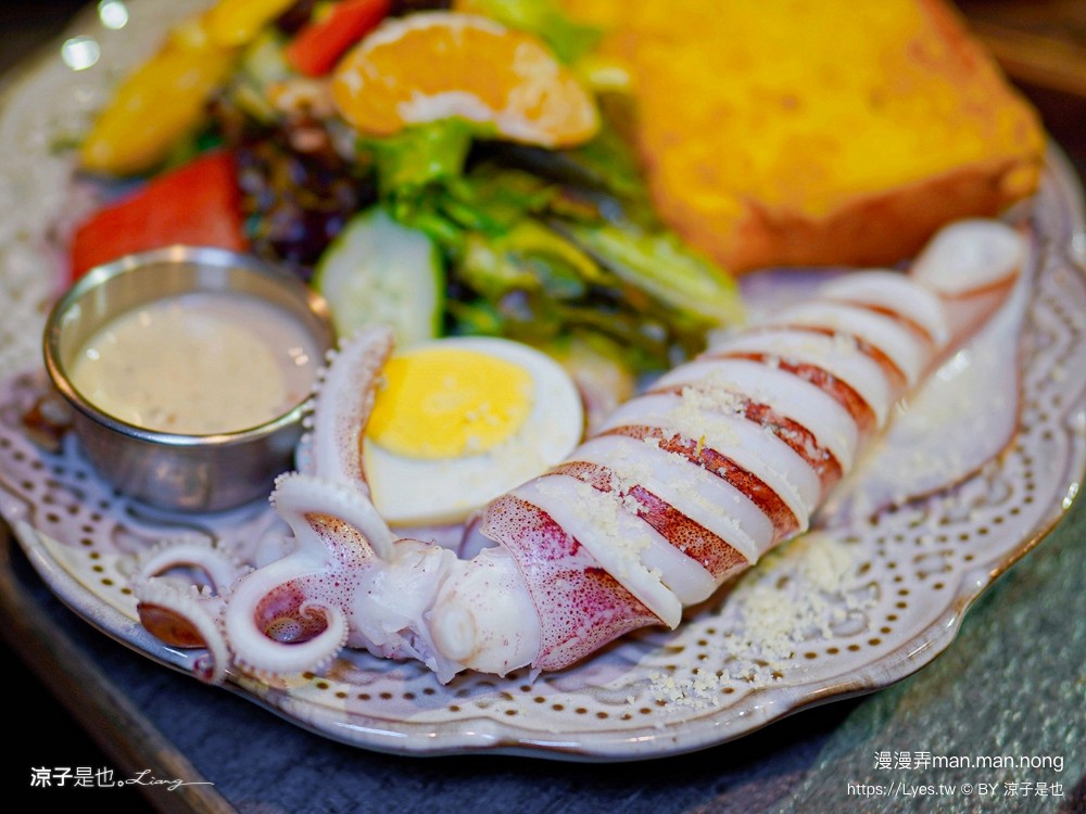 漫漫弄 菜單 台南南區美食 台南咖啡館 老宅餐廳 早午餐 義大利麵 漢堡 下午茶