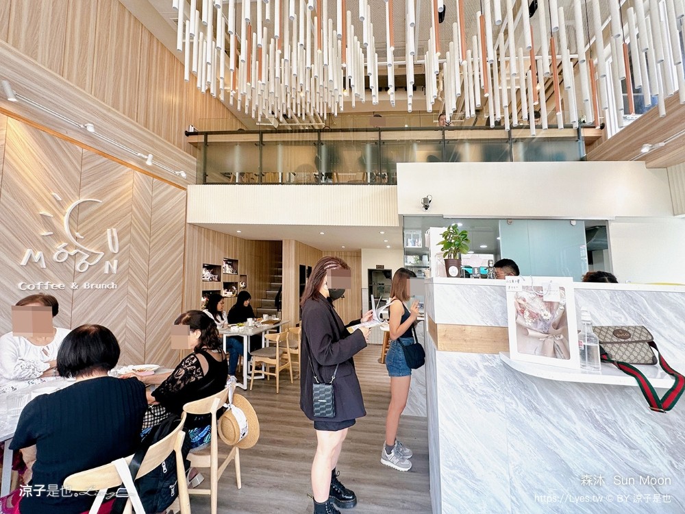 森沐 sun moon 菜單 台中早午餐 台中美食 早午餐餐廳 純白 北歐風