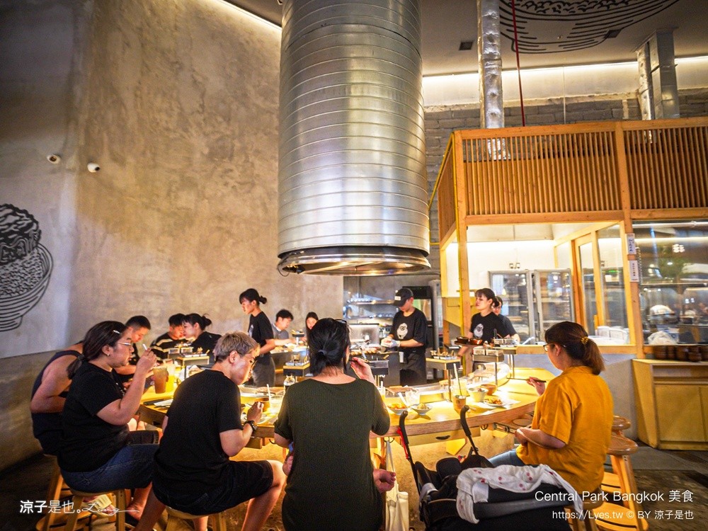 Central Park Bangkok 美食 曼谷米其林餐廳 Dusit Central Park 美食街推薦 挽肉と米