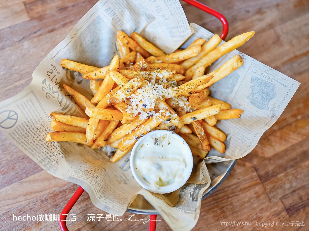 hecho做咖啡二店 菜單 台中西區美食 勤美草悟道早午餐 巷弄餐廳 Brunch & Bistro