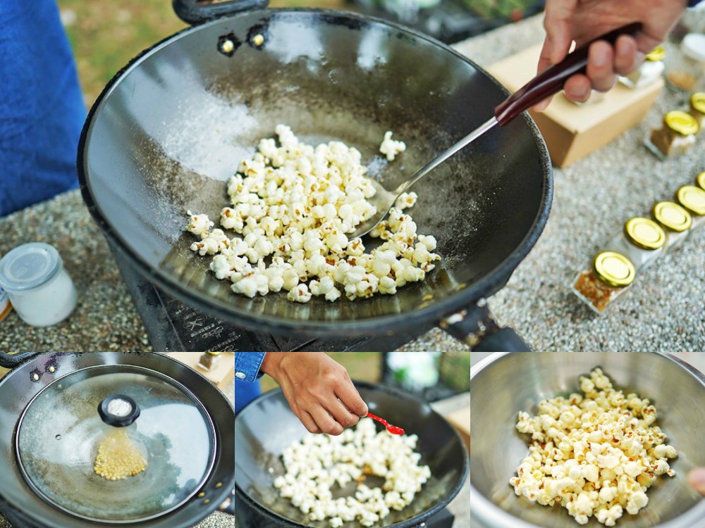 台中新社景點-布拉姆田莊 親子體驗活動 採枇杷、爆米花 DIY 、槌染、香菇娃娃體驗