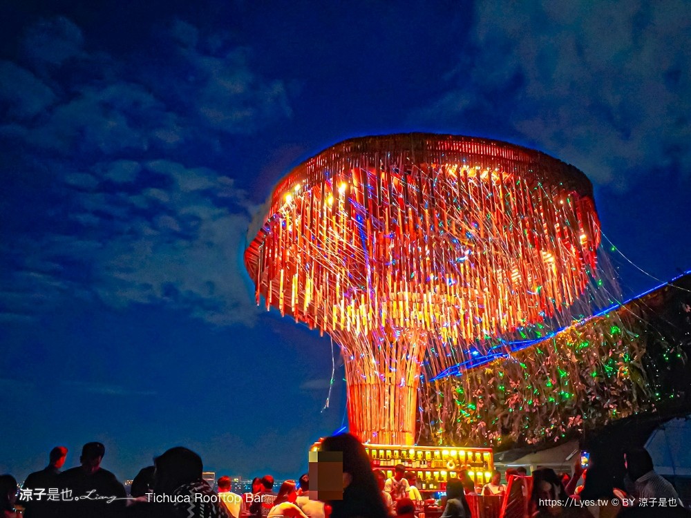 水母酒吧 水母酒吧 Tichuca Rooftop Bar 泰國曼谷 高空酒吧 推薦 網美 T-One大樓 景點 Thong Lor站 泰國曼谷 高空酒吧 推薦 網美 tone大樓 景點 thong lor站