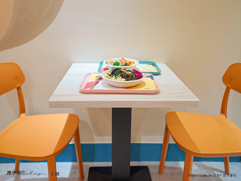 彩碗 菜單 台中北屯餐廳 北平路美食 健康便當 沙拉餐盒 夏威夷料理 新鮮原型食物 colorbowlpoke