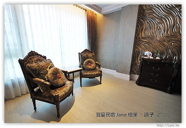 宜蘭民宿-橙堡-夢幻城堡風的宜蘭民宿(羅浮宮房型與早餐、下午茶篇)
